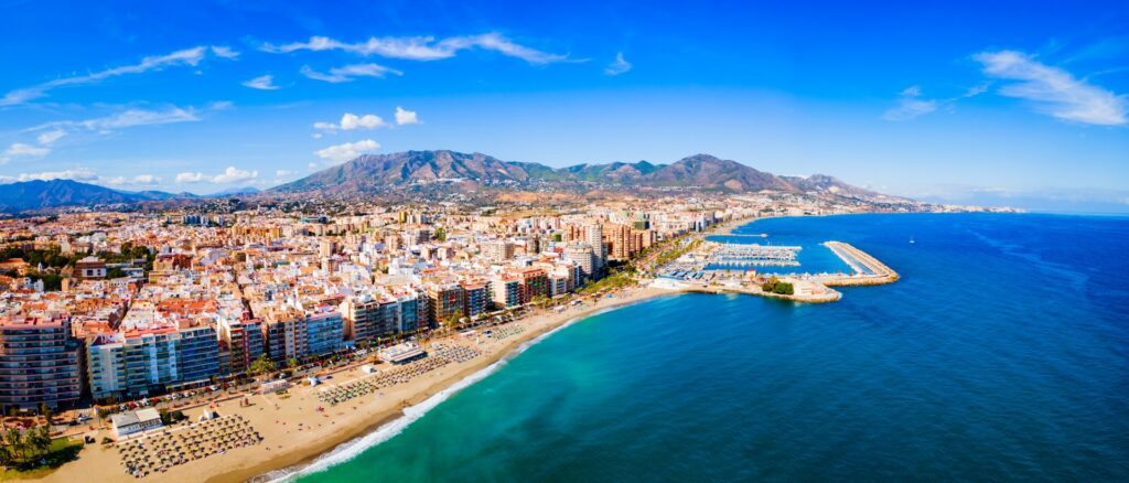 Fuengirola Drone view